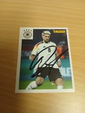 Panini Sticker signiert Robert