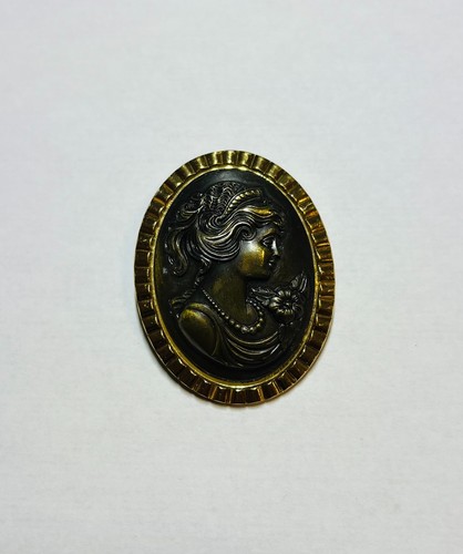 Vintage schal clip kamee - clip,