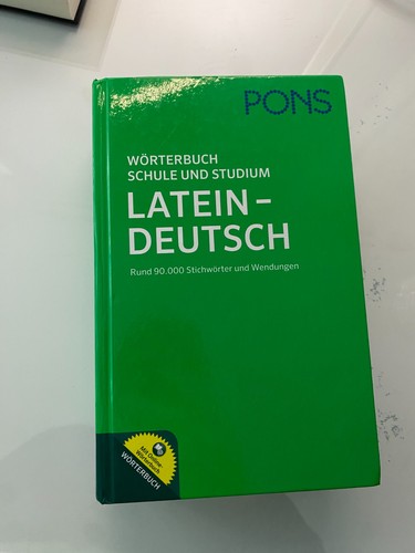 Pons wörterbuch latein - pons,