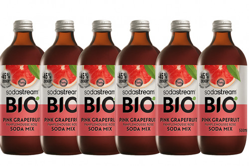 Bio pink grapefruit - pink, sirup
