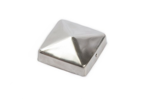 Pfostenkappe v2a edelstahl - pfostenkappe,