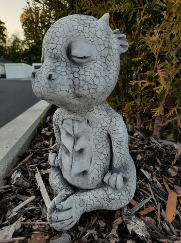 Steinfigur drache - steinfigur,