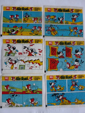 Fix und Foxi Maple Leaf Kaugummibilder 70er Jahre Guter Zustand Original 16 STK