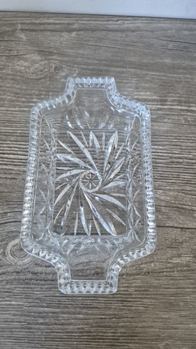 Glasschale rechteckig vintage - glasschale,