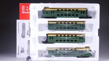 H0 DC Rivarossi HR4157 Doppelstockwagen-Set DBvq DR SpieleMax in OVP #WA_136