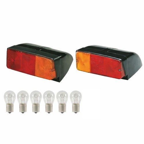Paar schräge rücklichter - paar,