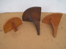3 alte kleine Wandregale /
