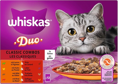 Whiskas duo nassfutter classic - nassfutter,