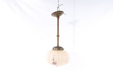 alte Deckenleuchte Glas E27