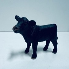 Schleich - 13880 Black Angus Kalb - 7,8 cm lang - GUT  #2049