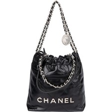Chanel Noir Quilted Calfskin