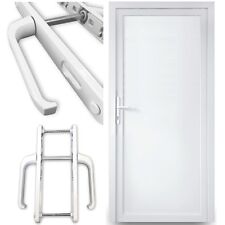 JeCo Nebeneingangstür Kunststoff Nebentür Komplettfüllung außenöffnend weiß