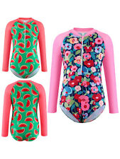 DE Mädchen Schwimmanzug Baden Badeanzug Surfen Bodysuit Schwimmen Strandkleidung