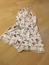 Hunkemöller Nachtwäsche jumpsuit loungewear Rose spitze Größe S