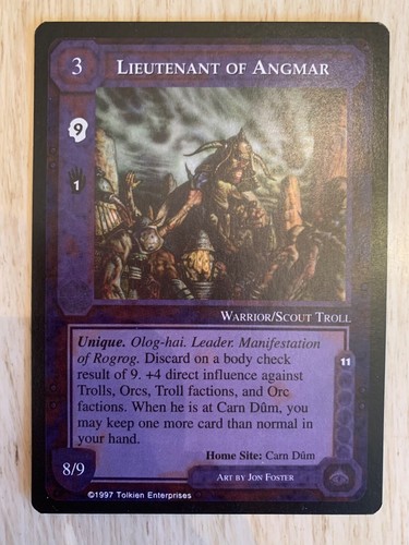 Lieutenant angmar the - lieutenant,