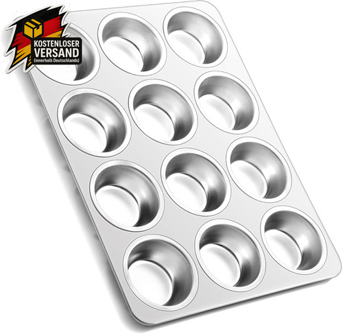 Edelstahl muffinform für - edelstahl,
