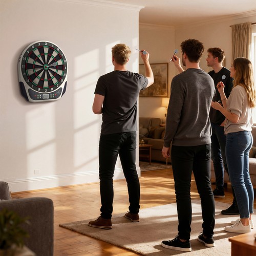Homcom elektronische dartboard - elektronische,