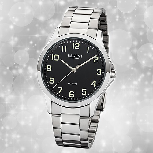 Armbanduhr quarz metall silber - metall,
