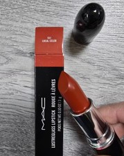 Lippenstift MAC Lustreglass, 551 local celeb, bräunliches Orange, 3g NEU.