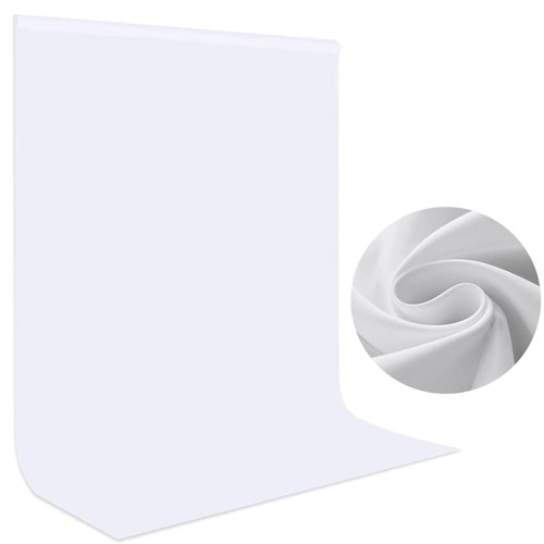 Fotohintergrund weiß 5x2 m - fotohintergrund, 1,5x2