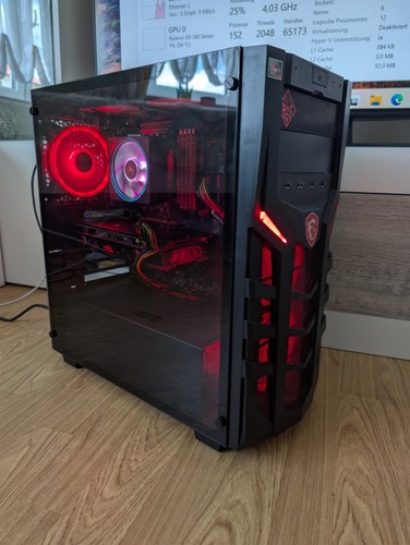 Einsteiger gaming rot - im,