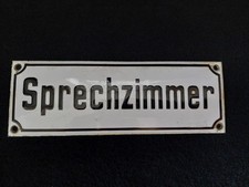 Altes Emaille Schild