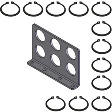 Abreißhalter für - , 6