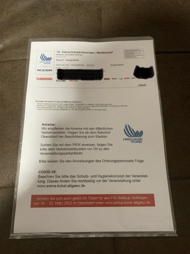Sammler used ticket - sammler,