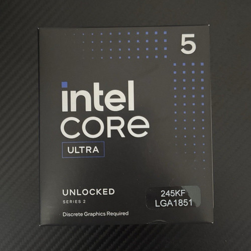 Intel core ultra 245kf - intel, 5