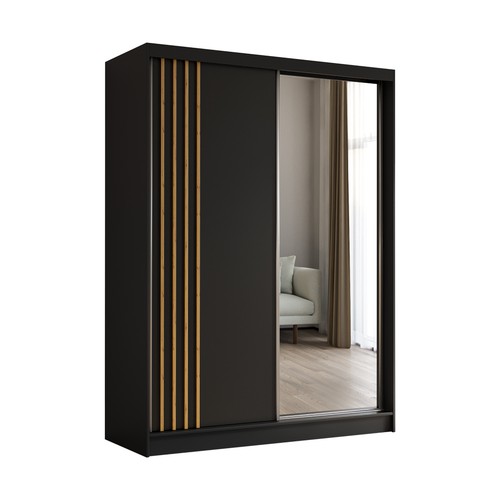 Kleiderschrank neli 160cm mit - kleiderschrank,
