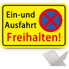 Einfahrt Ausfahrt Freihalten