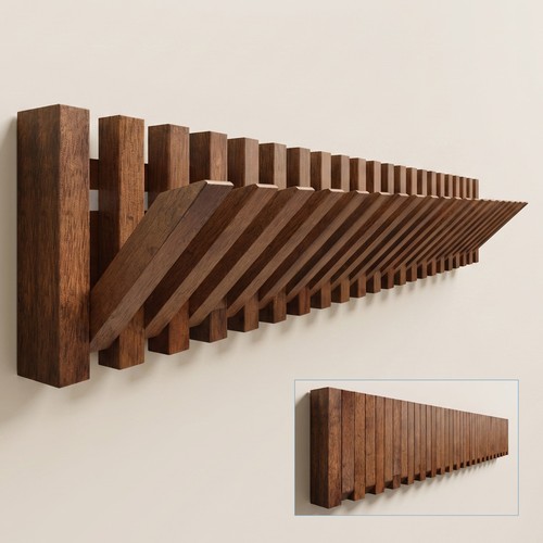 Wandgarderobe garderobenleiste - wandgarderobe,