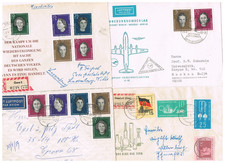 DDR - Sammlung - 1959 - ca. 50 Ganzsachen - FDC, Luftpost, R-Briefe - Nachlass