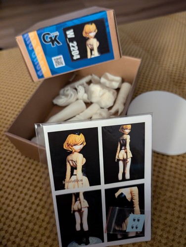 Unbemalte gkmodel resin - resin, garage