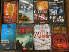 57 Bücher Taschenbücher Krimi Thriller Psychothriller Top Titel Paket 1