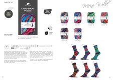 Pro Lana Fjord Socks Puzzle 4fach Sockenwolle 100g Stricken Wolle Häckeln