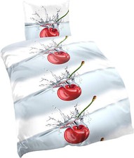 4 Tlg Mikrofaser Bettwäsche