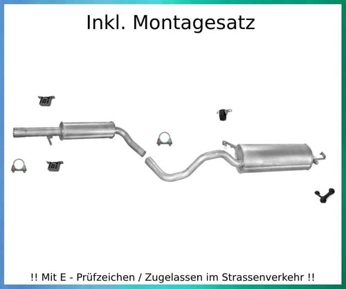 Auspuffanlage für seat leon - auspuffanlage,