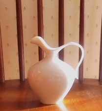Schlichte weiße porzellanvase - schlichte,
