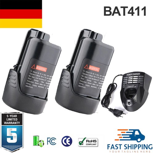 Bat411 akku für bosch gba - 2x,