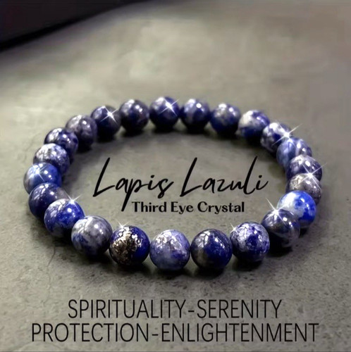 Lapislazuli energie armband - lapislazuli,