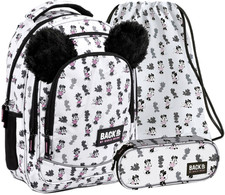 3teile schulrucksack minnie - schulrucksack,