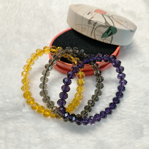 Facettierte kristall armband - facettierte,