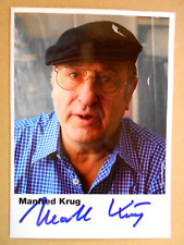 !!! SALE - 10 EURO !!! MANFRED KRUG original signiert – 10x15 cm !!!