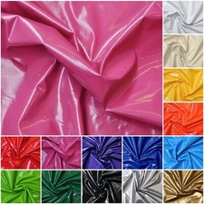 Lackleder Imitat Latex-Glanz elastischer Stoff für Jacke Mantel Rock Bekleidung