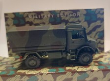 Busch 51021 MB Unimog U5023 Bundeswehr Flecktarn Plane OVP