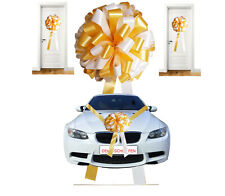Sehr große Geschenkschleife + 7 Meter Band Jubiläum, Hochzeit Auto deko 
