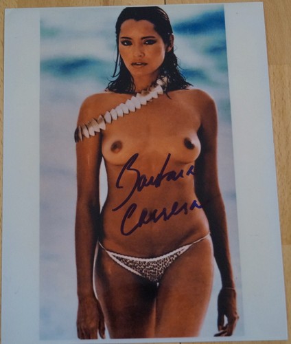 Barbara carrera autogramm als - barbara,