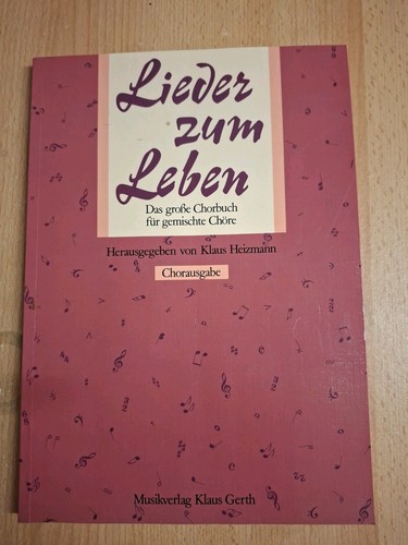 Chornoten liederheft für - -,