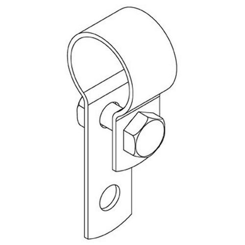 Klemmring mit lasche 4 - mit, lasche,